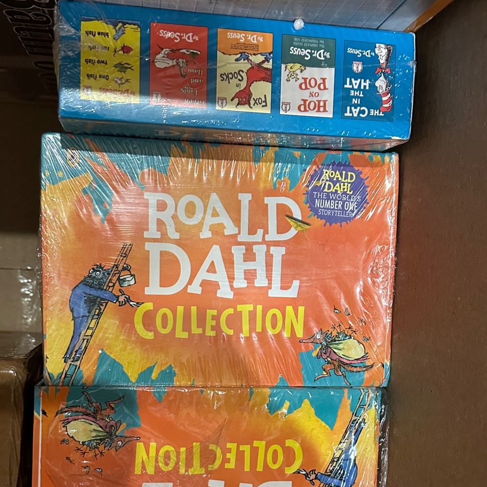 Roald Dahl Collection Box Set - Bright Orange & Teal
